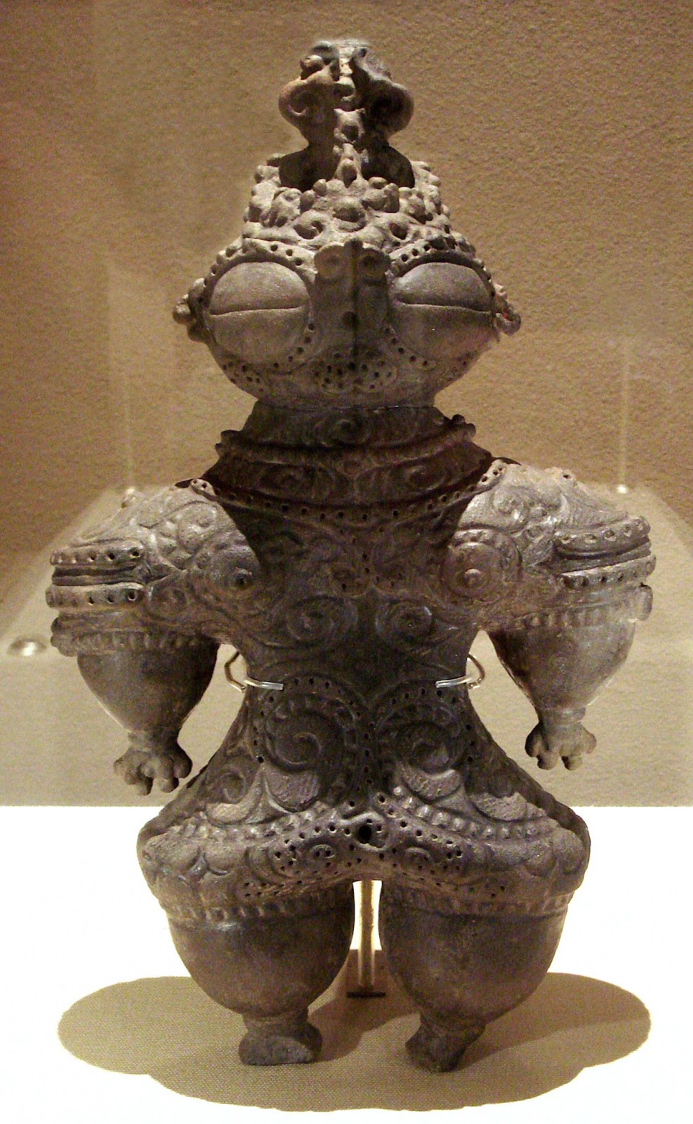 Dogu ceramics decorations Jomon period Japanese eras