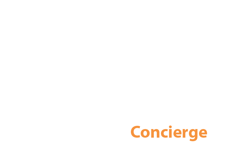 A star representing the five characteristics of We: Program, Methods, System, Coaches, and Concierge, with the word Concierge colored in.