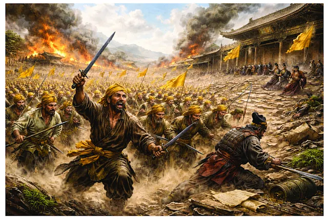 Illustration relating to the Three Kingdoms era of China